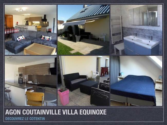 Villa Toscana 250 M De La Plage Agon-Coutainville Buitenkant foto